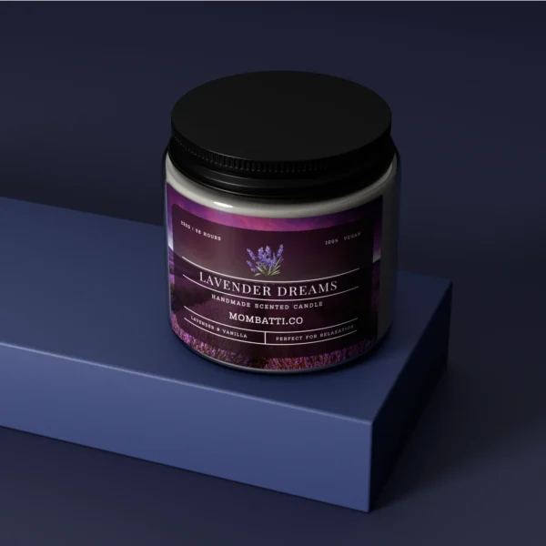 french lavender candle