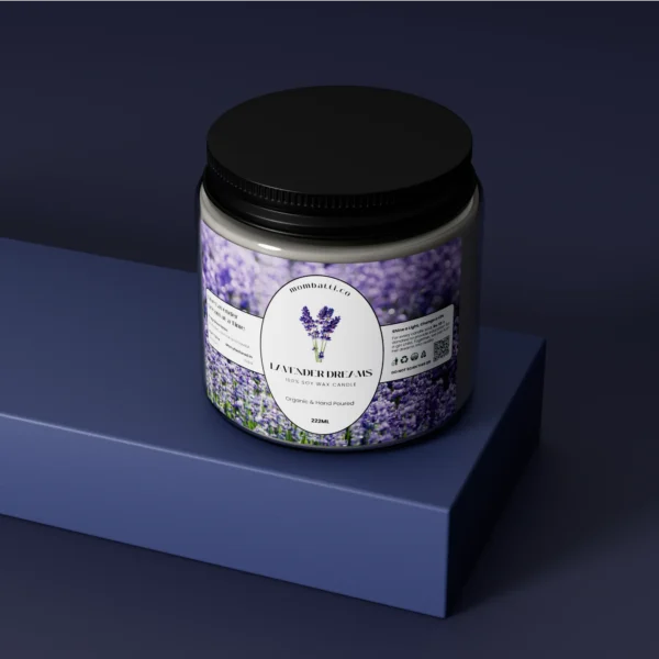 lavender scented candle