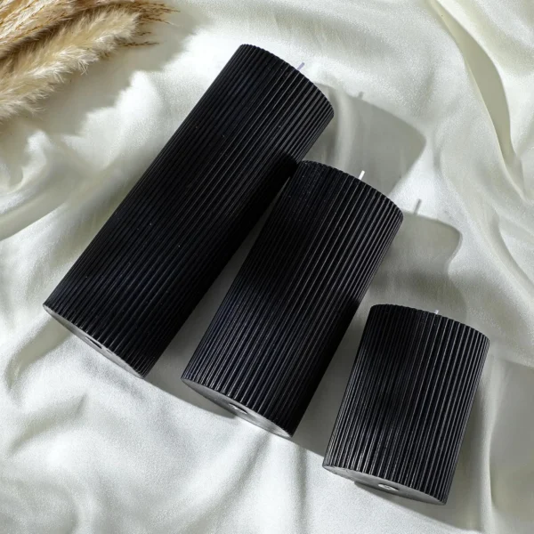 pillar strip candles